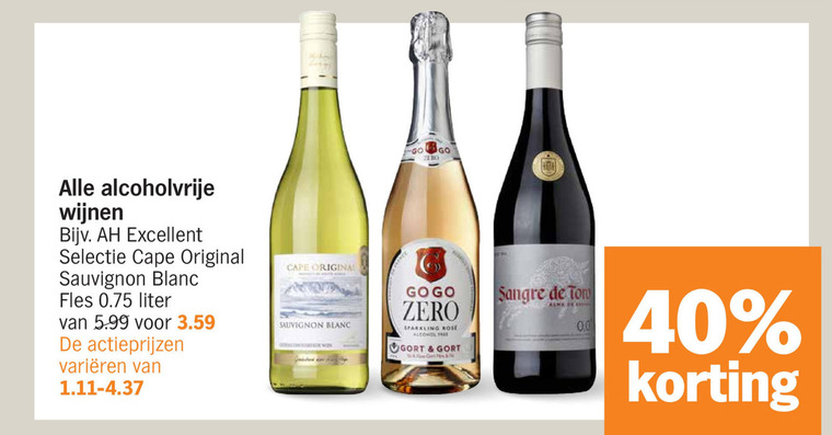 alcoholvrije wijn albert heijn