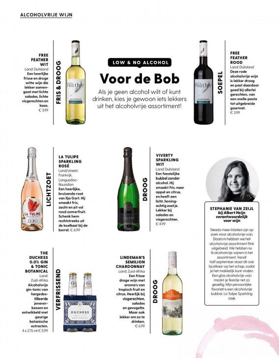 albert heijn alcoholvrije wijn